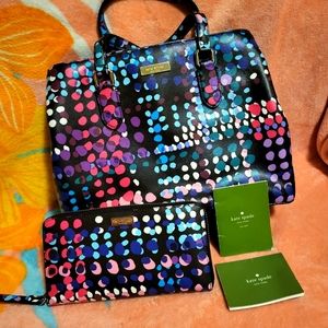 Kate Spade purse and wallet set
